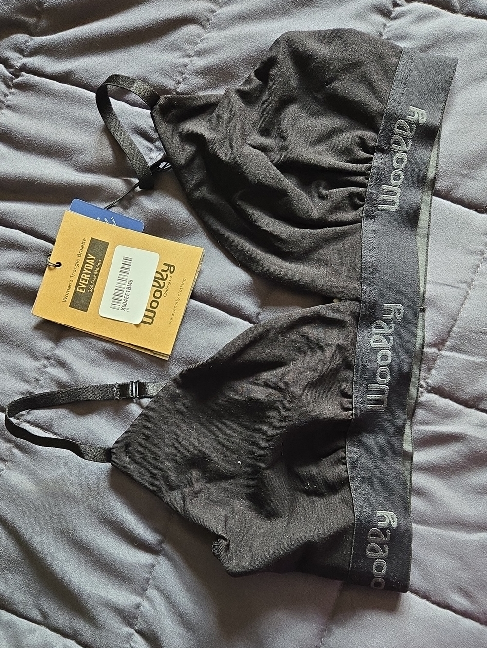 Woolly Triangle Bralette